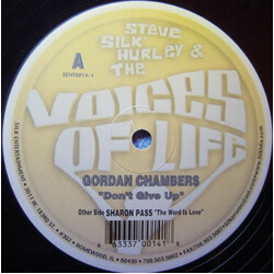 Gordon Chambers / Sharon Pass Don't Give Up / The Word Is Love USED VINYL 12INCH
