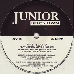 Fire Island / Love Nelson There But For The Grace Of God USED VINYL 12INCH 33 S RPM