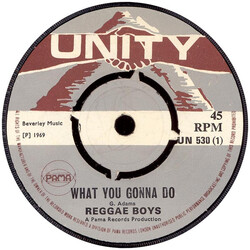 The Reggae Boys / "Deadly" Headley Bennett What You Gonna Do / Hot Coffee USED VINYL 7INCH 45 RPM