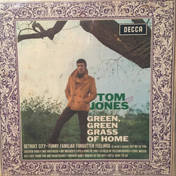 Tom Jones Green, Green Grass Of Home Vinyl LP USED