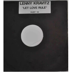 Lenny Kravitz Let Love Rule USED VINYL 12INCH 45 RPM SINGLE WHITE LABEL
