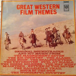 Various Great Western Film Themes (Grandi Temi Di Film Western) Vinyl LP USED