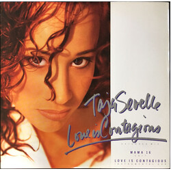 Taja Sevelle Love Is Contagious USED VINYL 12INCH 45 RPM SINGLE