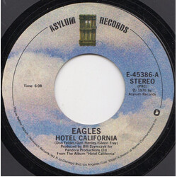 Eagles Hotel California USED VINYL 7INCH 45 RPM SINGLE STYRENE