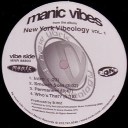Various Manic Vibes Vinyl 12" USED