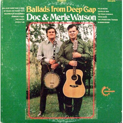 Doc & Merle Watson Ballads From Deep Gap Vinyl LP USED