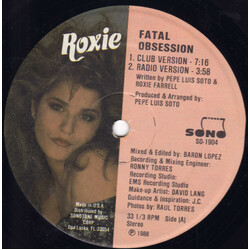 Roxie Fatal Obsession Vinyl 12" USED