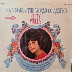 Kitty Wells Love Makes The World Go Around Vinyl LP USED