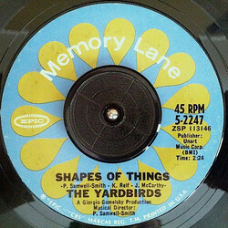 The Yardbirds Shapes Of Things / I'm A Man USED VINYL 7INCH 45 RPM SINGLE