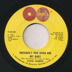 Stevie Wonder Nothing's Too Good For My Baby / With A Child's Heart USED VINYL 7INCH 45 RPM SINGLE