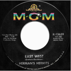Herman's Hermits East West / What Is Wrong What Is Right USED VINYL 7INCH SINGLE 45 RPM