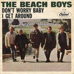 The Beach Boys Don't Worry Baby / I Get Around USED VINYL 7INCH 45 RPM SINGLE