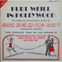 Kurt Weill Kurt Weill In Hollywood Vinyl LP USED