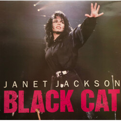 Janet Jackson Black Cat Vinyl 12" USED