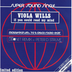 Viola Wills If You Could Read My Mind (Massivedrum's 70's Disco Edit) Vinyl 7" USED