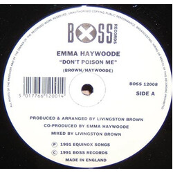 Emma Haywoode Don't Poison Me USED VINYL 12INCH 45 RPM