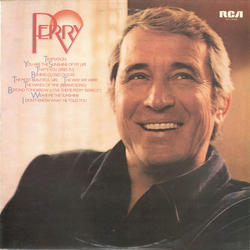 Perry Como Perry Vinyl LP USED