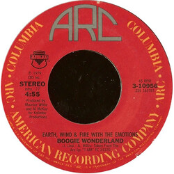 Earth, Wind & Fire / The Emotions Boogie Wonderland USED VINYL 7INCH 45 RPM SINGLE STYRENE