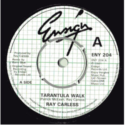 Ray Carless Tarantula Walk USED VINYL 7INCH 45 RPM SINGLE