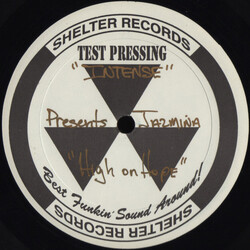 Intense (2) / Jazmina High On Hope USED VINYL 12INCH 33 S RPM TEST PRESSING