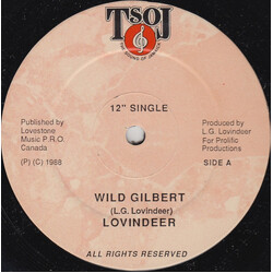 Lloyd Lovindeer Wild Gilbert Vinyl 12" USED
