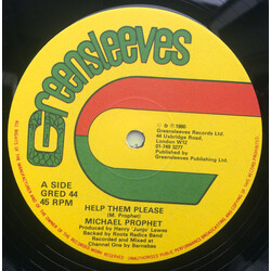 Michael Prophet / Wailing Souls Help Them Please / See Baba Joe USED VINYL 12INCH 45 RPM