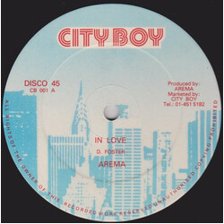 Arema In Love USED VINYL 12INCH 45 RPM