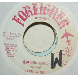Jigsy King Golden Body USED VINYL 7INCH