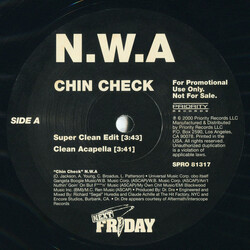 N.W.A. Chin Check USED VINYL 12INCH PROMO