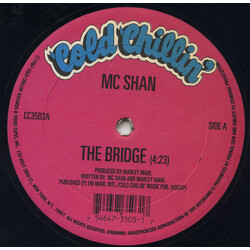 MC Shan The Bridge / They Used To Do It Out In The Park USED VINYL 12INCH REISSUE
