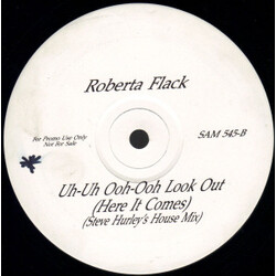 Roberta Flack Uh-Uh Ooh-Ooh Look Out (Here It Comes) USED VINYL 12INCH PROMO