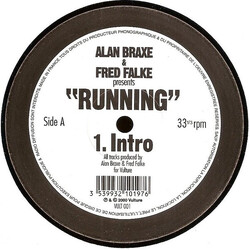 Alan Braxe & Fred Falke Running Vinyl 12" USED