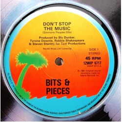 Bits & Pieces / Sly & Robbie Don't Stop The Music Vinyl 12" USED