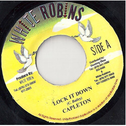 Capleton Lock It Down USED VINYL 7INCH 45 RPM