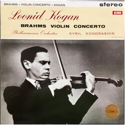 Johannes Brahms / Leonid Kogan / Kiril Kondrashin / Philharmonia Orchestra Violin Concerto Vinyl LP USED