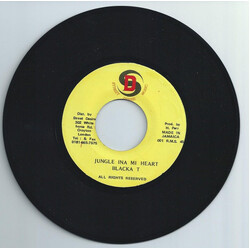 Blacka T Jungle Ina Mi Heart USED VINYL 7INCH 45 RPM