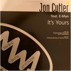 Jon Cutler It's Yours USED VINYL 12INCH 33 S RPM STEREO
