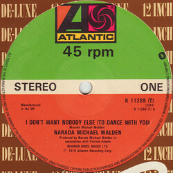 Narada Michael Walden I Don't Want Nobody Else (To Dance With You) USED VINYL 12INCH