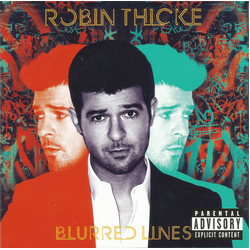 Robin Thicke Blurred Lines CD USED