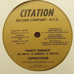 Leprechaun Party Freaks / Loc-It-Up Vinyl 12" USED