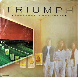 Triumph (2) Somebody's Out There USED VINYL 7INCH 45 RPM SINGLE