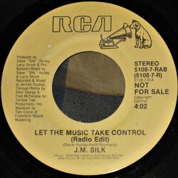 J.M. Silk Let The Music Take Control USED VINYL 7INCH 45 RPM SINGLE PROMO STEREO