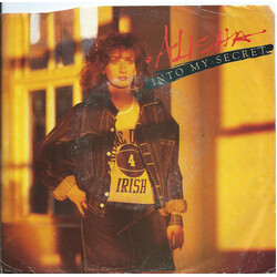 Alisha Into My Secret USED VINYL 7INCH SINGLE PROMO