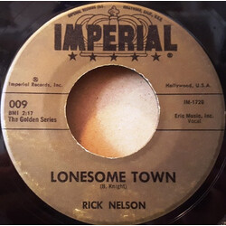Ricky Nelson (2) Lonesome Town / Poor Little Fool Vinyl 7" USED