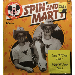 Mickey Mouse Club Spin And Marty (The Triple R Song) Vinyl 7" USED