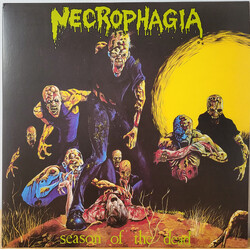 Necrophagia Season Of The Dead Vinyl LP USED