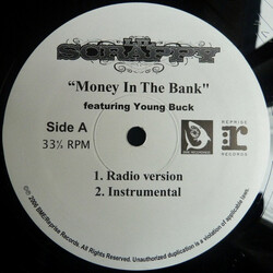 Lil' Scrappy Money In The Bank USED VINYL PROMO 12INCH