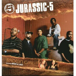 Jurassic 5 / Brick & Lace Brown Girl USED VINYL 12INCH 33 S RPM
