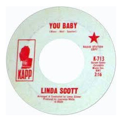 Linda Scott You Baby USED VINYL 7INCH 45 RPM