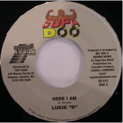 Lukie D Here I Am USED VINYL 7INCH 45 RPM